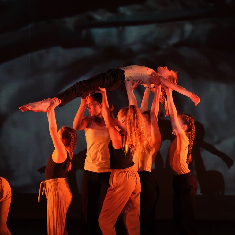 York Youth Dance by York Dance Space performing at Fresh. Photo: Brian Slater Photography