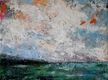 Days Like These: Oil and palette knife