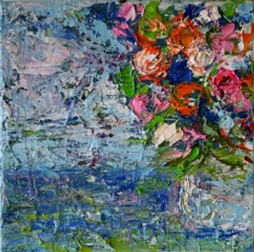 Live Colorfully: Oil and palette knife