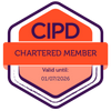 CIPD Chartered Member badge