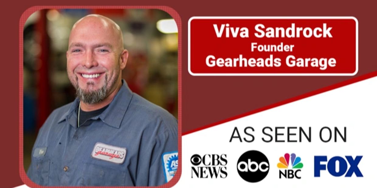 Viva Sandrock, Owner of Gearheads Garage in Bloomington, IL.