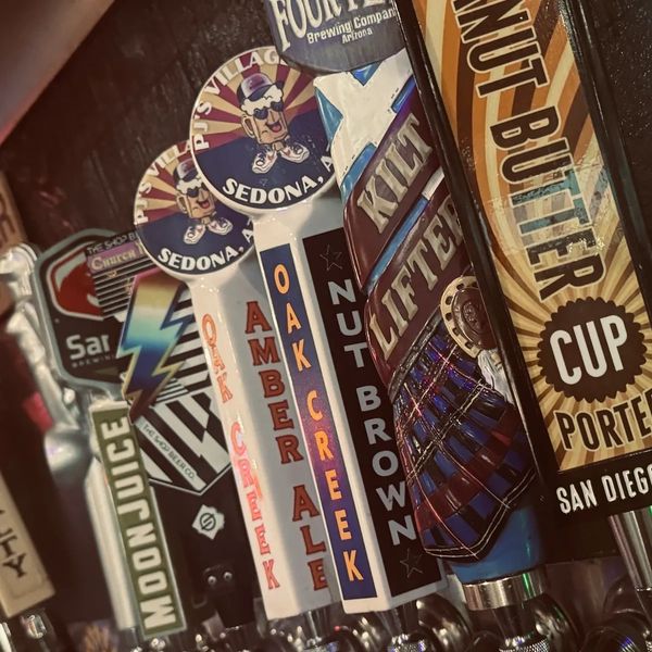 We have a great selection of spirits and beer!