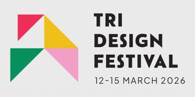 Logo for TRI Design Festival happening March 12-15, 2026.