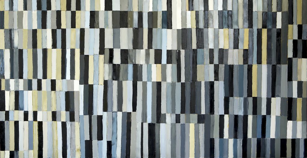 Oil on Canvas, 43x84" 2007