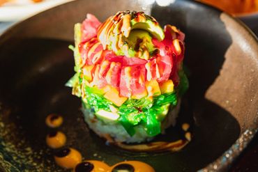 Sushi Monster tuna tower