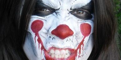 Extreme Halloween Face Painting, Professional Halloween Makeup, Sugar Skull Face Painter, Dia de