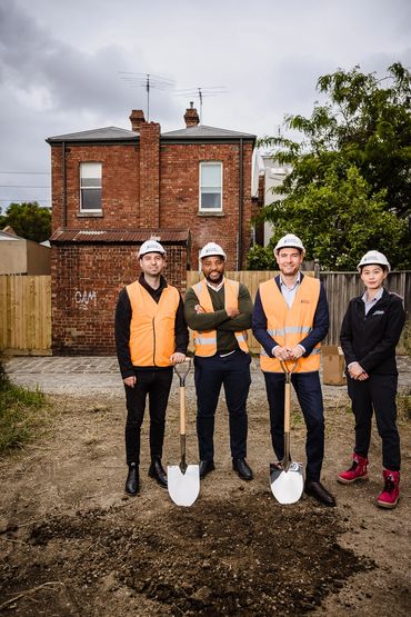 Corporate Event Photography Melbourne, sod turn