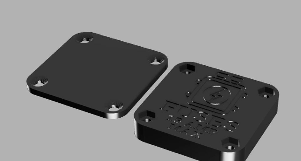 a design that houses an apple airtag. designed to be stealthy and remain hidden.