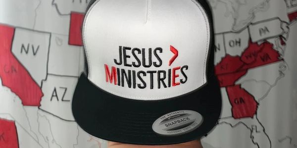 Jesus > MinistriEs hat being worn while looking at the states that have been completely funded.