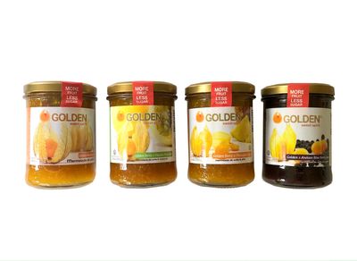 GOLDEN goldenberry jams