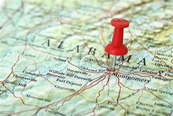 Montgomery Alabama is the center of the Alabama political world.