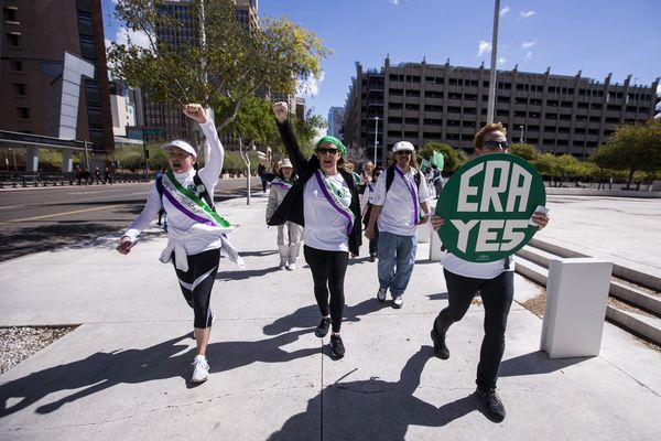 Brianna Westbrook and other activists are marching for the Equal Rights Amendment.