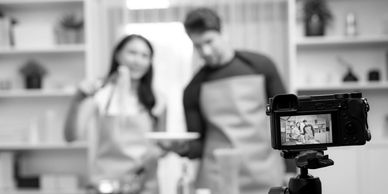 Hire videographers who specialize in creating compelling advertising content.