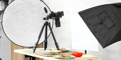 Post shooting of an ad film