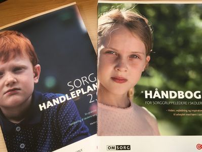Covers of two Danish books