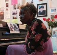 Photo of Marjorie Eliot, Harlem, New York