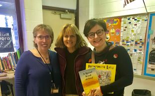 Photo of Sarah at Lakeview School, Edison, New Jersey