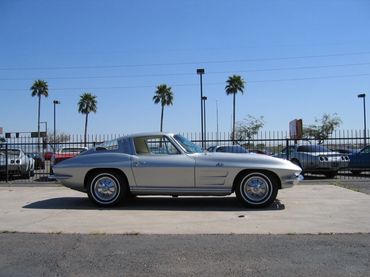 1960s Corvette Stingray as appears in the Science Fiction series The Chronicles of the Mediocrats.