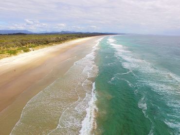 Tyagarah Beach - 3km from Black Rock Farm