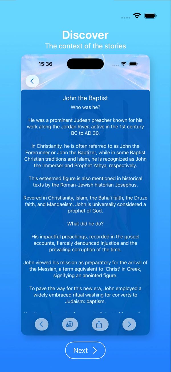 The context of the stories.