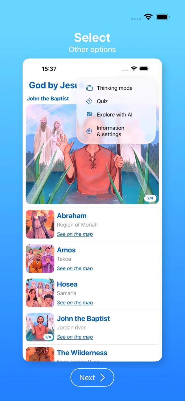 Select other options.