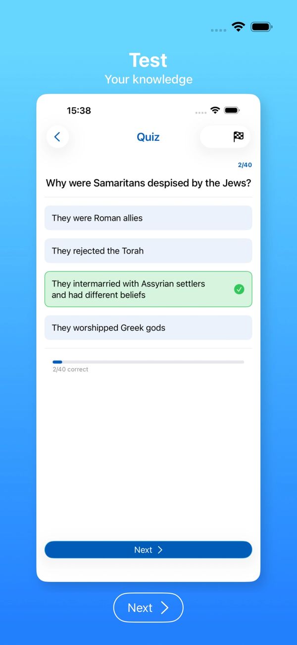 Test your knowledge.