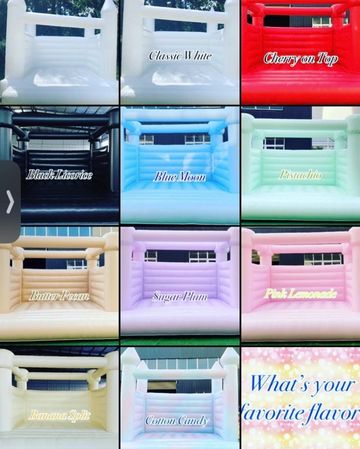 Red, Black, White, Tan
Pastel- Blue, Pink, Lavender, Yellow, Green, Tie-dye