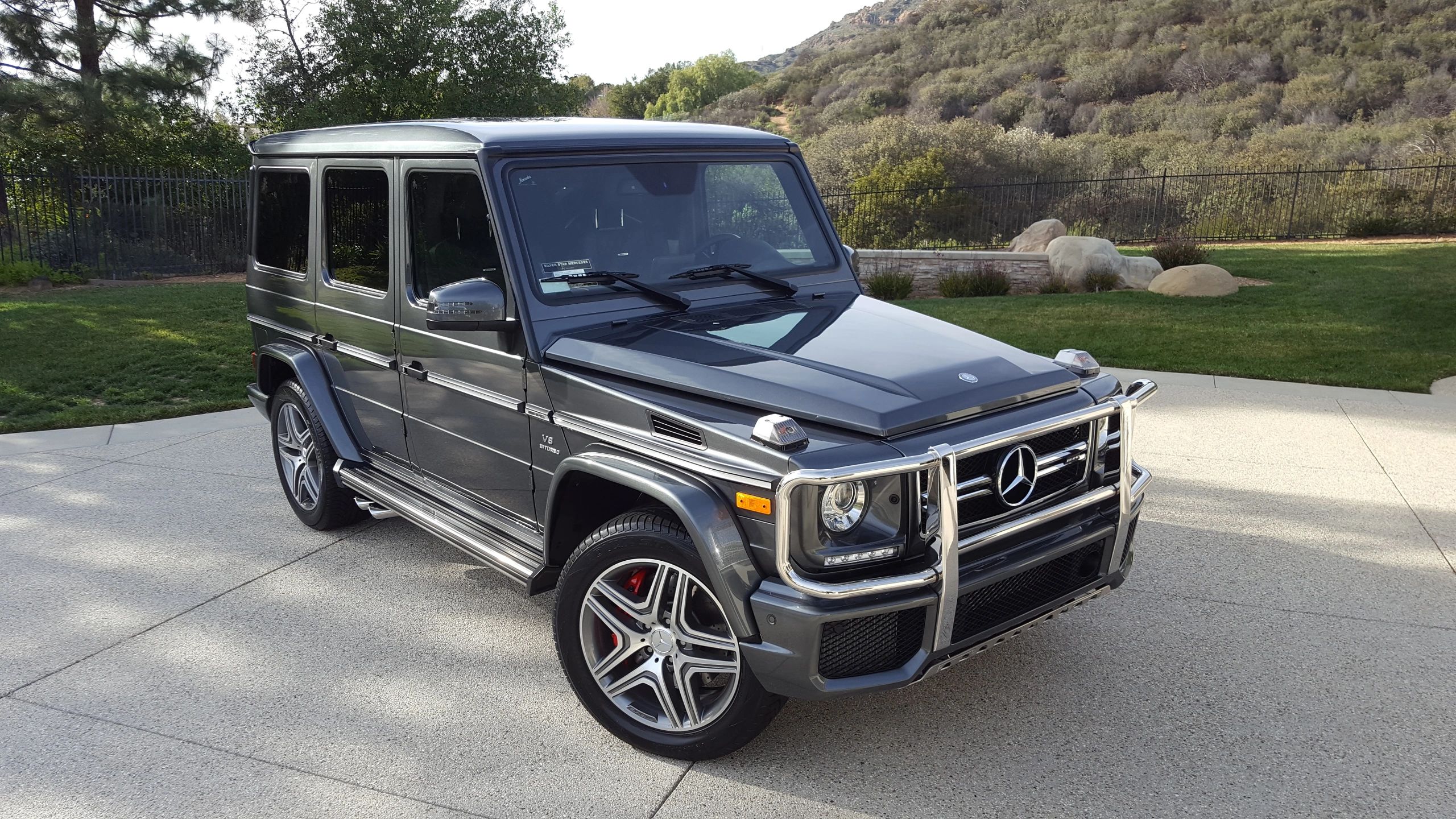 Mercedes Benz G Wagon- Paint correction and protected with 5yr Ceramic Coating package.