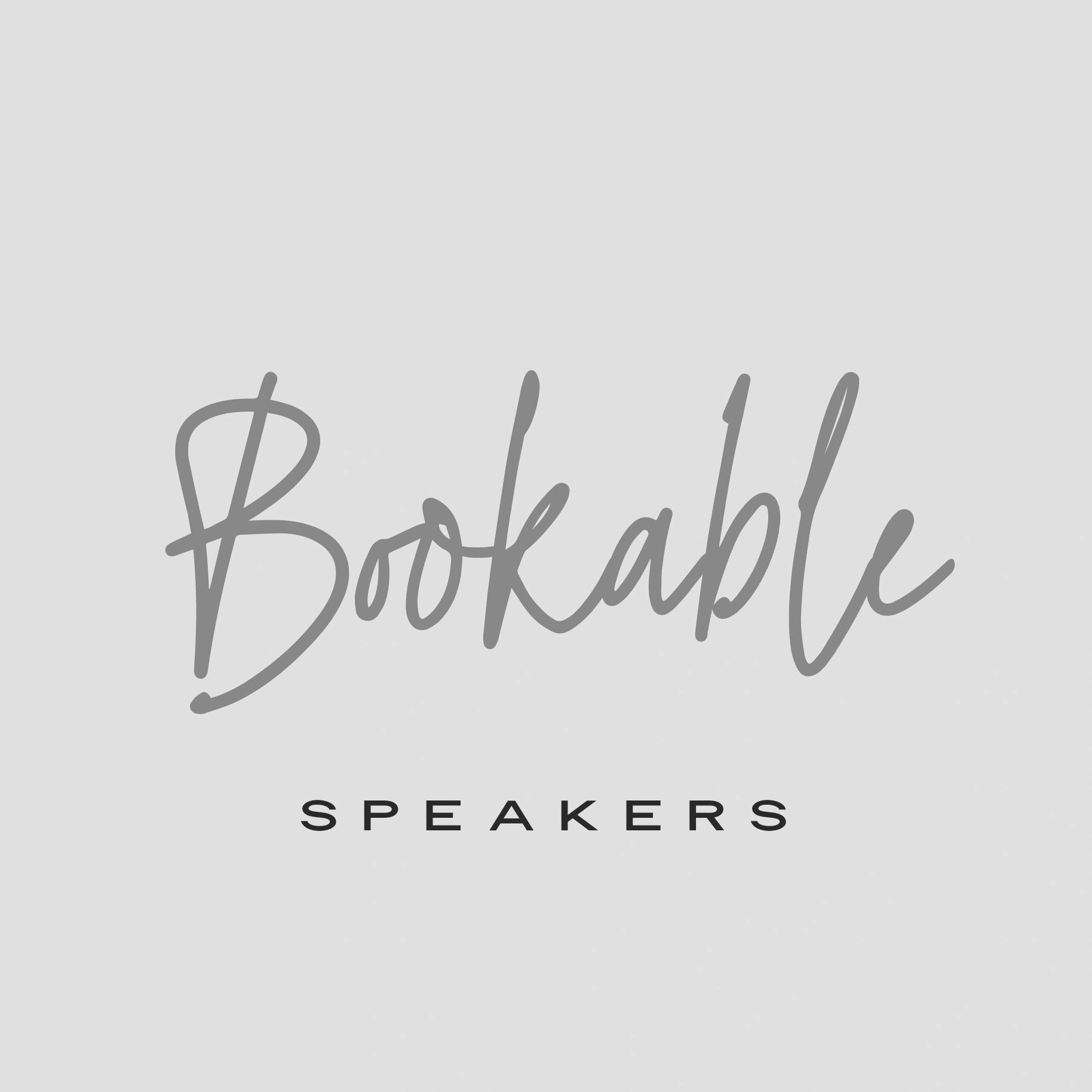 Bookable Speakers is Advanced Education for a Connected Network of Established Speakers.