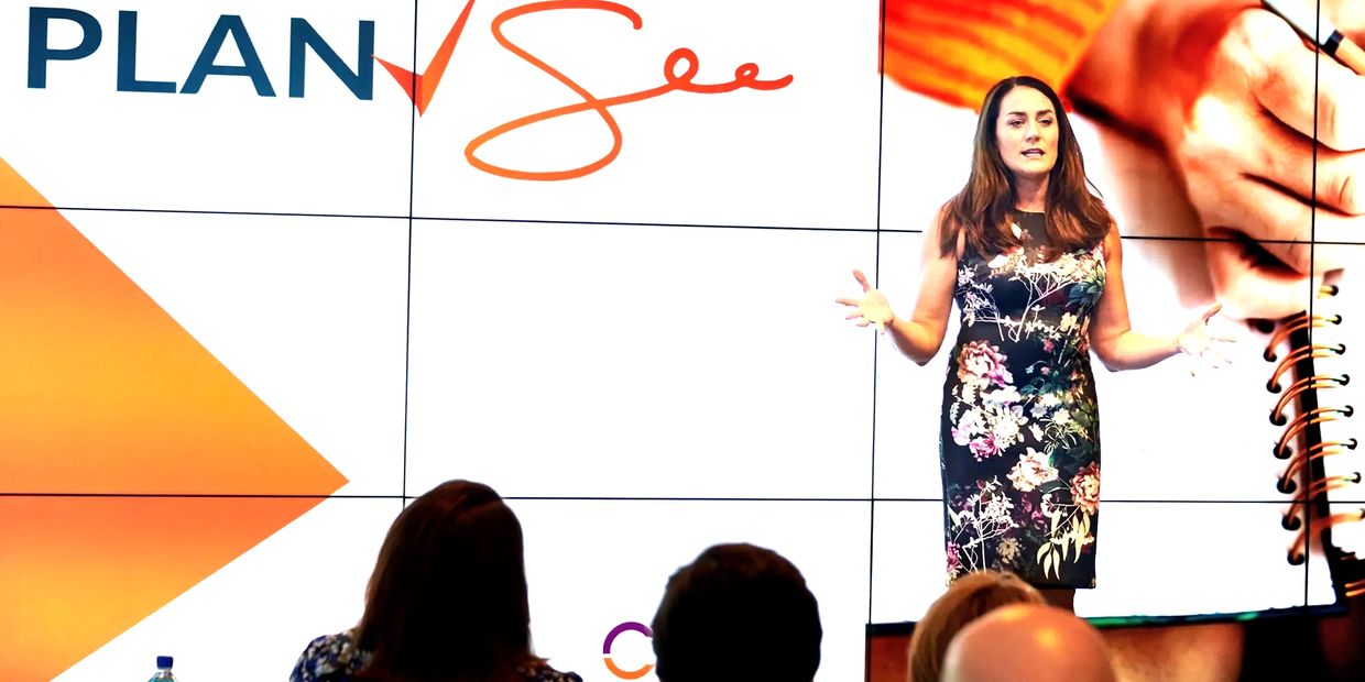 Christa Haberstock, speaker development program founder and coach at Bookable Speakers