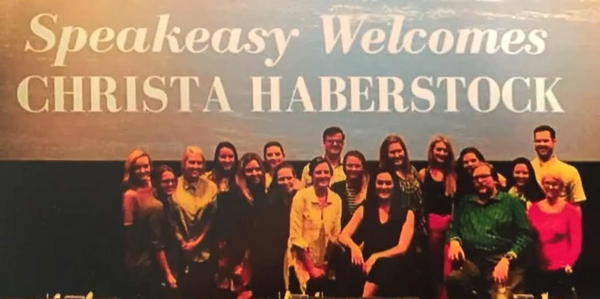 Christa Haberstock, speaker development program founder and coach at Bookable Speakers