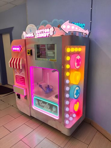 Fresh Cotton Candy at Seaside Laundry in Fullerton