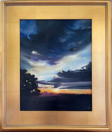 "Taos Evening" 11x14" oil on panel. SOLD