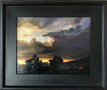 "Taos Twilight" 11x14" oil on panel.
SOLD