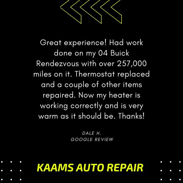 Customer service, buick, thermostat