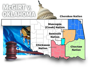 McGirt, Oklahoma, New Tribal Bail and Criminal Laws.  Indian Nation Tribal Courts and Bailbonds.