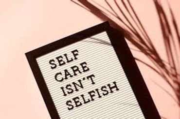 Self-care Isn't selfish