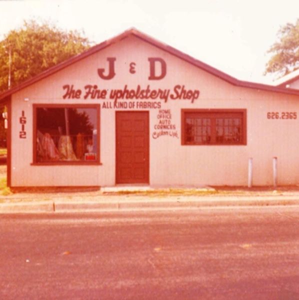 The first brick & mortar J&D Interiors, Inc. started in 1976.