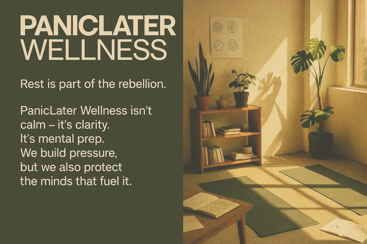 Panic Later Wellness