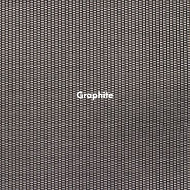 Graphite Textilene sling fabric. Replacement chair sling fabric.