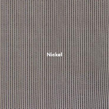 Nickel Textilene sling fabric. Replacement chair sling fabric.