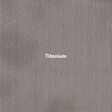Titanium Textilene sling fabric. Replacement chair sling fabric.
