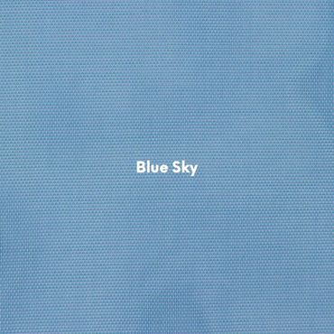 Blue sky textilene sling fabric-light blue for outdoor use.