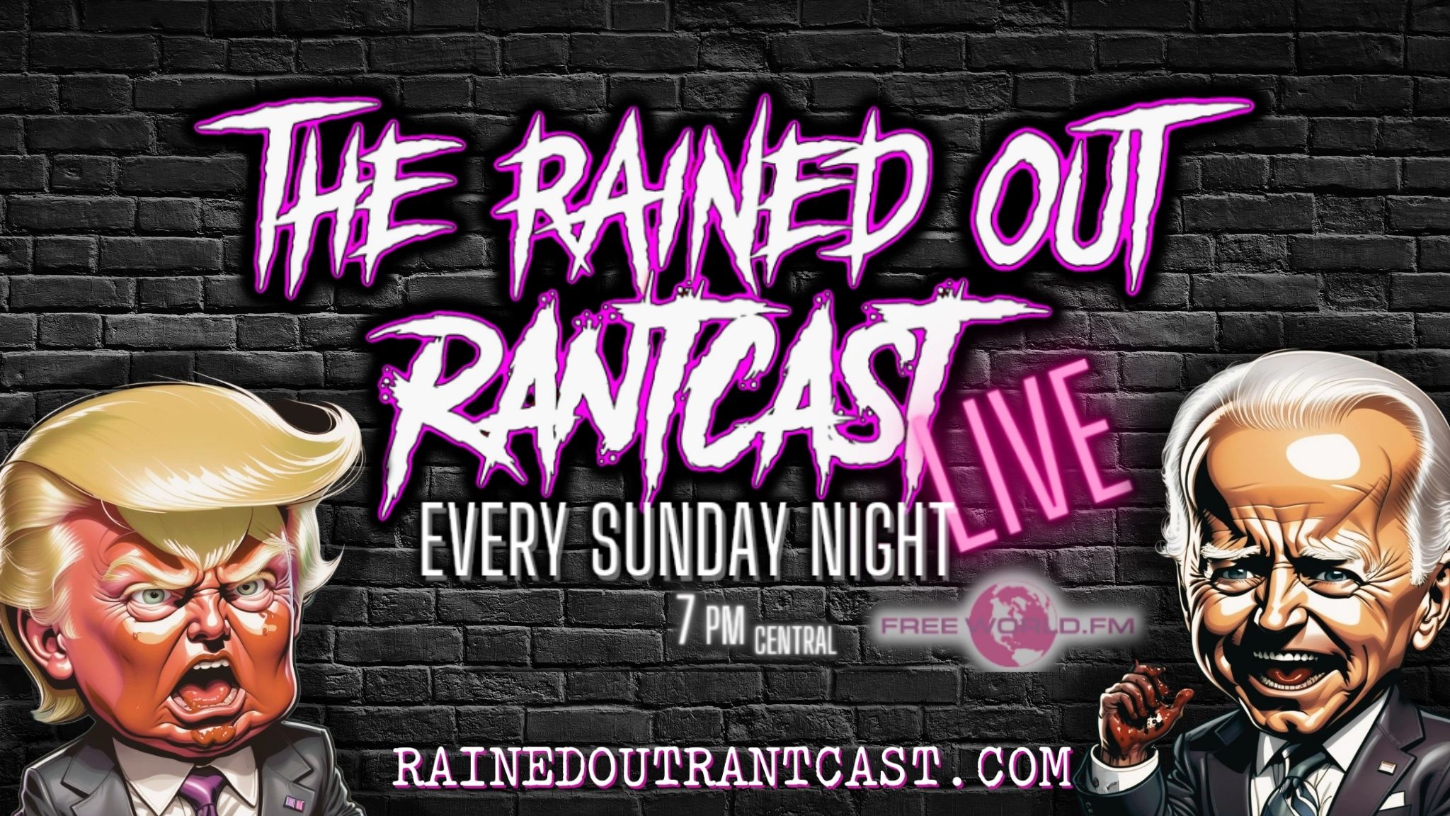 live podcast streaming, Spotify, Trump, RantCast, Rained Out Rantcast