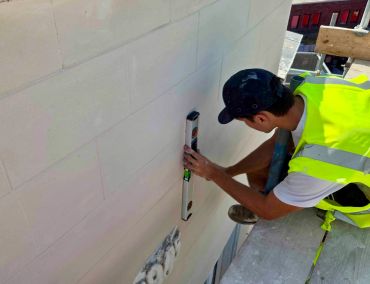 Lime Render Ashlar detail