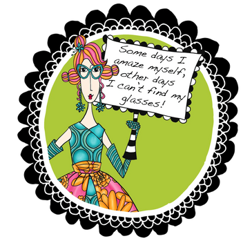 Joey Heiberg, dolly mamas,  funny, women, some days I amaze myself, greeting cards, funny sayings