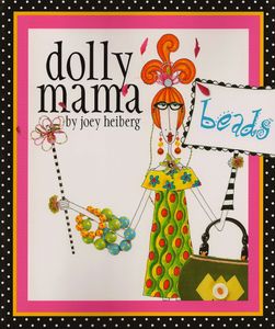Joey Heiberg, dolly mamas, Artist studio, creative spaces,  dolly mama beads crafting book