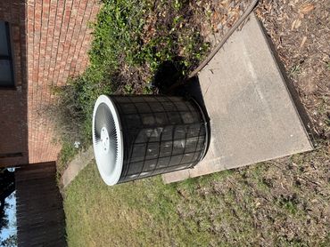 AC repair performed in San Angelo on a hot Saturday afternoon.