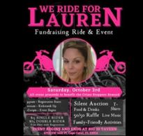 We Ride for Lauren Dumolo Event.
