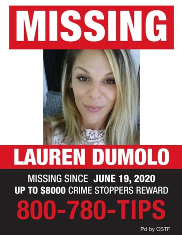 Lauren Dumolo Missing Poster